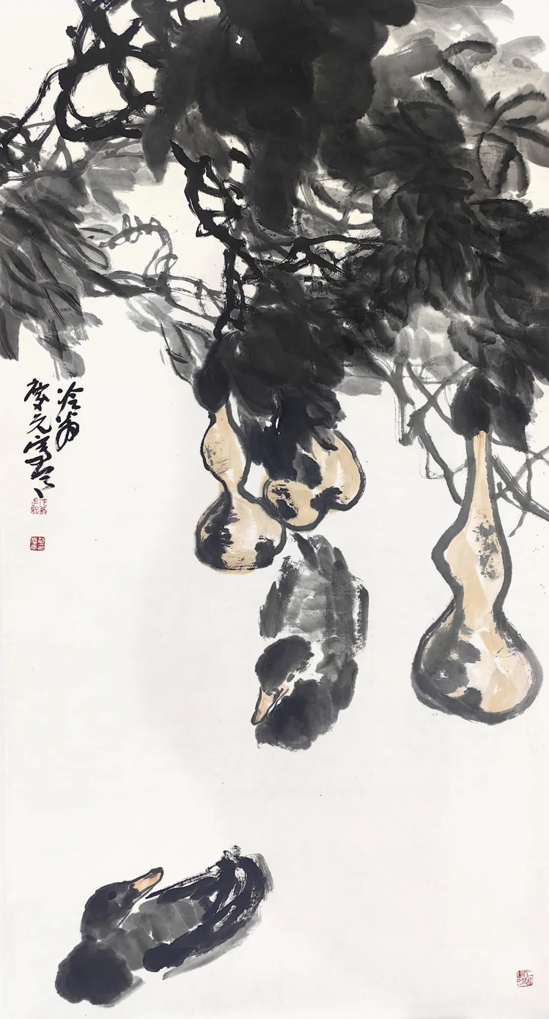 《福禄》 96x180cm.jpg